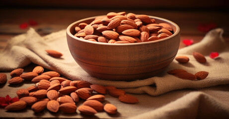 Wall Mural - almonds