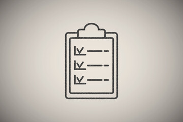 Poster - building icon vector illustration in stamp style