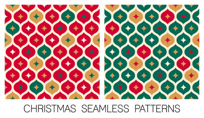Luxury abstract elements pattern design for christmas and new year celebration.