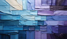Abstract Background In Blue And Lilac Colors.