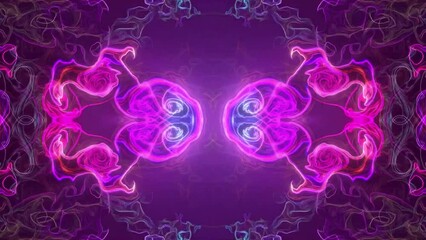 Wall Mural - colorful abstract trippy background 