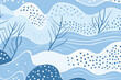 hristmas winter seamless pattern, abstract style. Good for fashion fabrics, children’s clothing, T-shirts, postcards, email header, wallpaper, banner, posters, events, covers, advertising, and more.