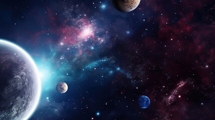 Wall Mural - galaxy and universe light. galaxies sky in space planets and stars beauty of space exploration