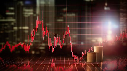 Poster - Financial crisis affecting global markets and investments