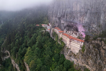 Wall Mural - View of Sumela Monastery in Trabzon Province of Turkey.