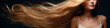 © Erik - Long beautiful silky female hair. Generative AI.