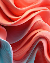 Aufkleber - abstract wave background, elegant folded fabric