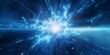 © Ben - Nuclear Fusion Ablaze: An Artistic Explosion of Blue Energy in the Cosmic Backdrop