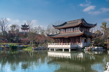 Poster - Classical Chinese architecture in the gardens of southern China