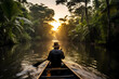 Brazilian Amazon Guides, intimately acquainted with the dense rainforest, lead eco-tourists on immersive journeys through this biodiverse wonderland