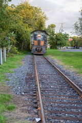 Wall Mural - train on the railway