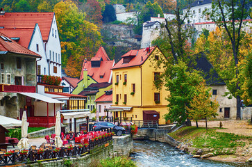 Wall Mural - Cesky Krumlov town