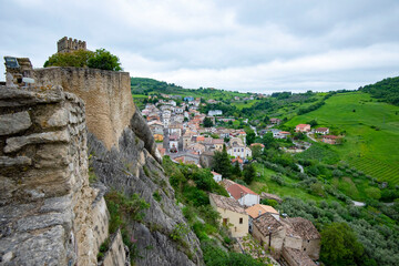 Wall Mural - Town of Roccascalegna - Italy