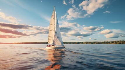 Poster - Sailing yacht