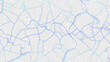 © Vadym - Blue city area, background map, streets. Skyline urban panorama. Cartography illustration. Widescreen proportion, digital flat design streetmap. Vector City top view. View from above the map