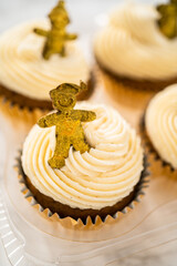 Sticker - Gingerbread cupcakes