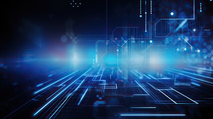 Circuit chip concept., digital abstract background. Technology science background. Integrated communication. digital data network connection ,future background concept