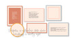 © Lunny Wind - Vector photo collage template moodboard pictures grids vector illustration