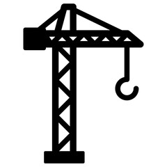 Poster - Crane Glyph Icon