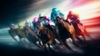 Feel the pulse-pounding intensity as crafted racehorses give it their all on the digital racetrack. 