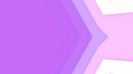 Wall Mural - Pastel polygonal motion background. White light pink soft lilac lavender purple triangles, angle shapes, curve lines stripes animation for transition, intro, opener, cover. Abstract geometric backdrop