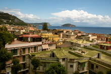 Bagnoli Popular Coastal Tourist District Of The City Of Naples Near Fuorigrotta And Pozzuoli. Bagnoli Is Part Of The Campi Flegrei For Its Volcanic Nature Due To Vesuvius With Frequent Earthquakes 