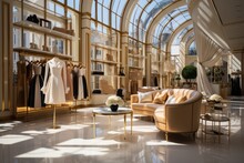 Luxury High-end Fashion Boutique Clothes Shop Costume Dress Store