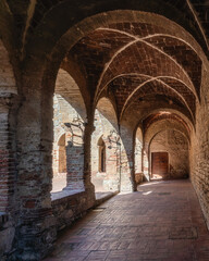 Wall Mural - The beautiful village of Suvereto on a sunny summer afternoon. Province of Livorno, Tuscany, Italy.