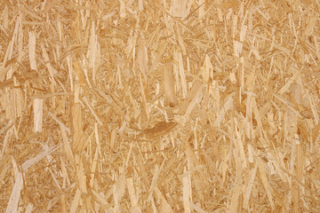 Wall Mural - pressed wood texture plywood osb surface 