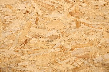 Wall Mural - pressed wood texture plywood osb surface 