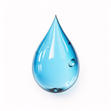 Drop Of Water, Symbol Of Life And Purity