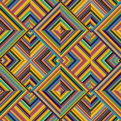 Leinwandbilder - Seamless vector pattern. Tile herringbone geometric pattern . Natural khaki colors. Regular herringbone tile..