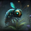 ant larvae grub insect league of legends arcane style 
