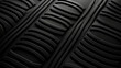 Texture of randomly spaced ribbed rubber, giving a unique and irregular pattern that adds depth and interest to its overall look.