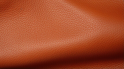 Wall Mural - Texture of supple saddle leather This closeup image highlights the soft and pliable nature of saddle leather. The leather has a smooth surface with a slight shine, making it comfortable