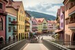 Kirchberg an der Raab: Austrian city in Styria. Generative AI