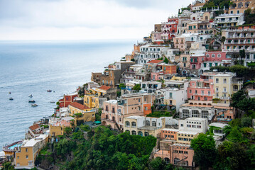 Sticker - Town of Positano - Italy