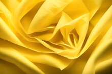 Close Up To Yellow Tissue Paper Full Frame