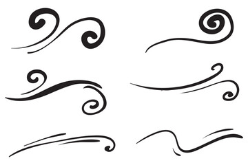 doodle wind illustration vector handrawn style