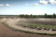 Dutch landscape drought extremely detailed photography extra details hyper real panorama ray tracing depth of field high detail 3D super resolution hd 8k 