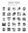 © Icon - 25 Smart Homes Lineal Fill icons Pack vector illustration.