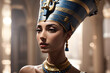 Nefertiti queen consort of Pharaoh Akhenaten