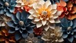 Geometric flower pattern Symmetrical blossoms, Background Image,Desktop Wallpaper Backgrounds, HD