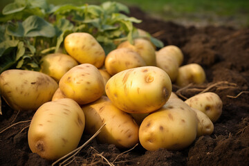 Sticker - Freshly Harvested Potatoes