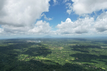 Poster - Green nature in Nicaragua landscape