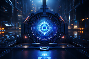 Poster - technology background