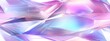 Seamless iridescent silver holographic chrome foil vaporwave background texture pattern. Trendy pearlescent pastel rainbow prism effect. Corrugated ribbed privacy glass refraction