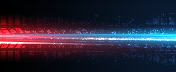 Racing speed background, vector illustration abstraction in car track