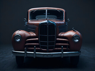 Canvas Print - old car