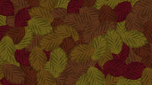 Beech Leaves Graphic Texture, Non Repeating Pattern